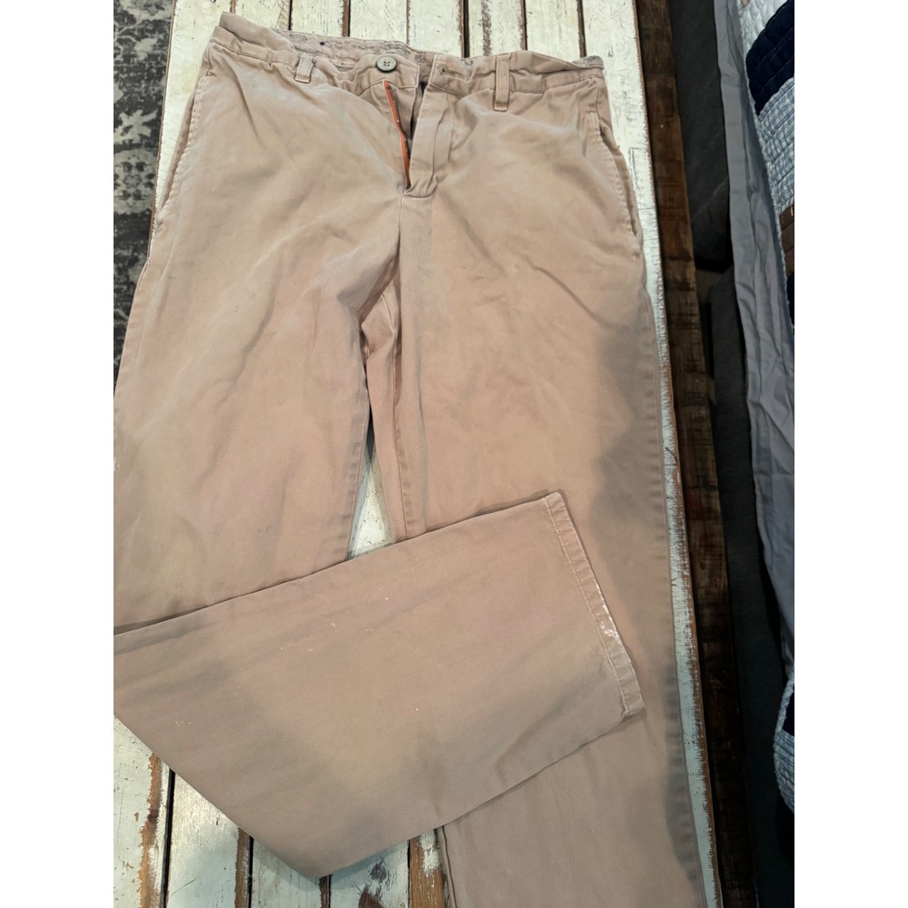 Southern Marsh Seawash Khaki Chino Pants Mens 30x32 Tan Straight Leg Cotton